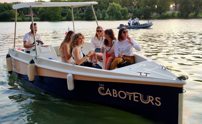Bateau 4 à 8 personnes sur la Garonne